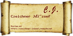 Czeichner József névjegykártya